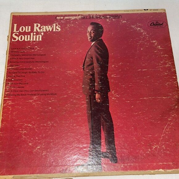 Lou Rawls vinyl Record soulin’ - Picture 1 of 9